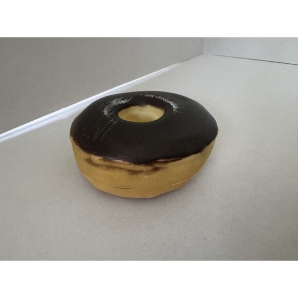 Play Food Authentic Vintage MTC 1987 Chocolate Glazed Dunkin Donut - Picture 1 of 7